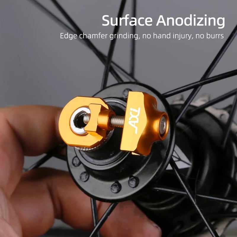 Tuulizz 1/2 Pcs Bicycle Chain Adjuster Tensioner Fastener Bike Chain Tensioner Pull Tight Screw Bolts for BMX Fixie Cycling Single Speed - Image 3